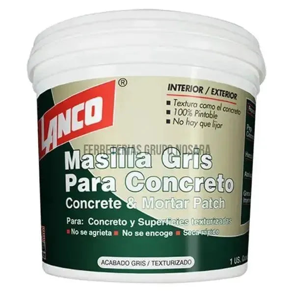 LANCO MASILLA P/ CONCRETO PT CP224-6-