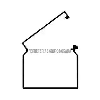 EAGLE CANALETA 12X7X2 C/ADHES #1207BAD-