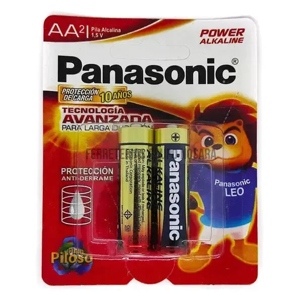 BATERIA PANASONIC ALKAL "AA" 2UND BLI-