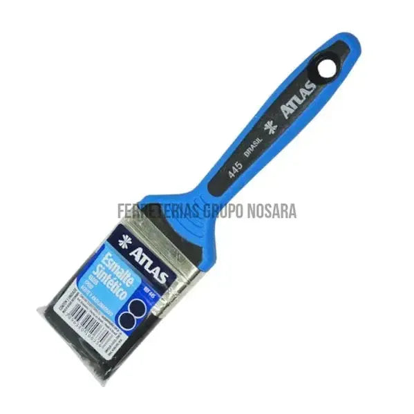 Brocha azul 445 cerda negra 2-1/2" Atlas-