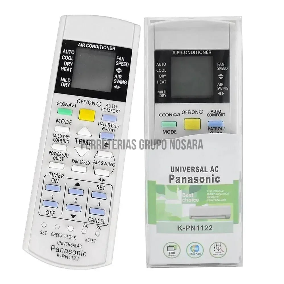 K-PN1122 Universal AC Remote Control for Panasonic National Air Conditioner-