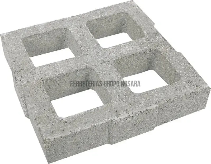 BLOCK ZACATE 30 X 45 X 10 GRIS-
