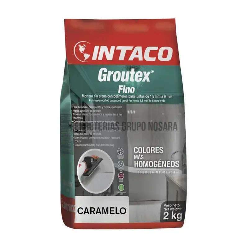 FRAGUA GROUTEX CARAMELO S/A 2KG-