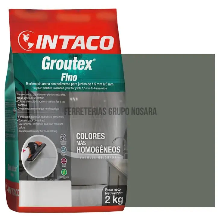 FRAGUA GROUTEX VERDE BOSQ S/A 2KG-