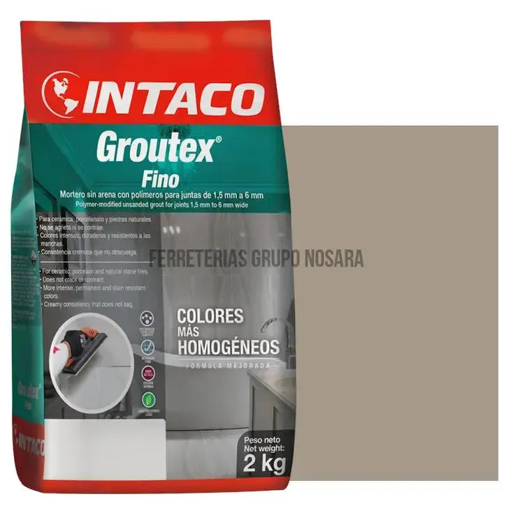FRAGUA GROUTEX AVELLANA S/A 2KG-