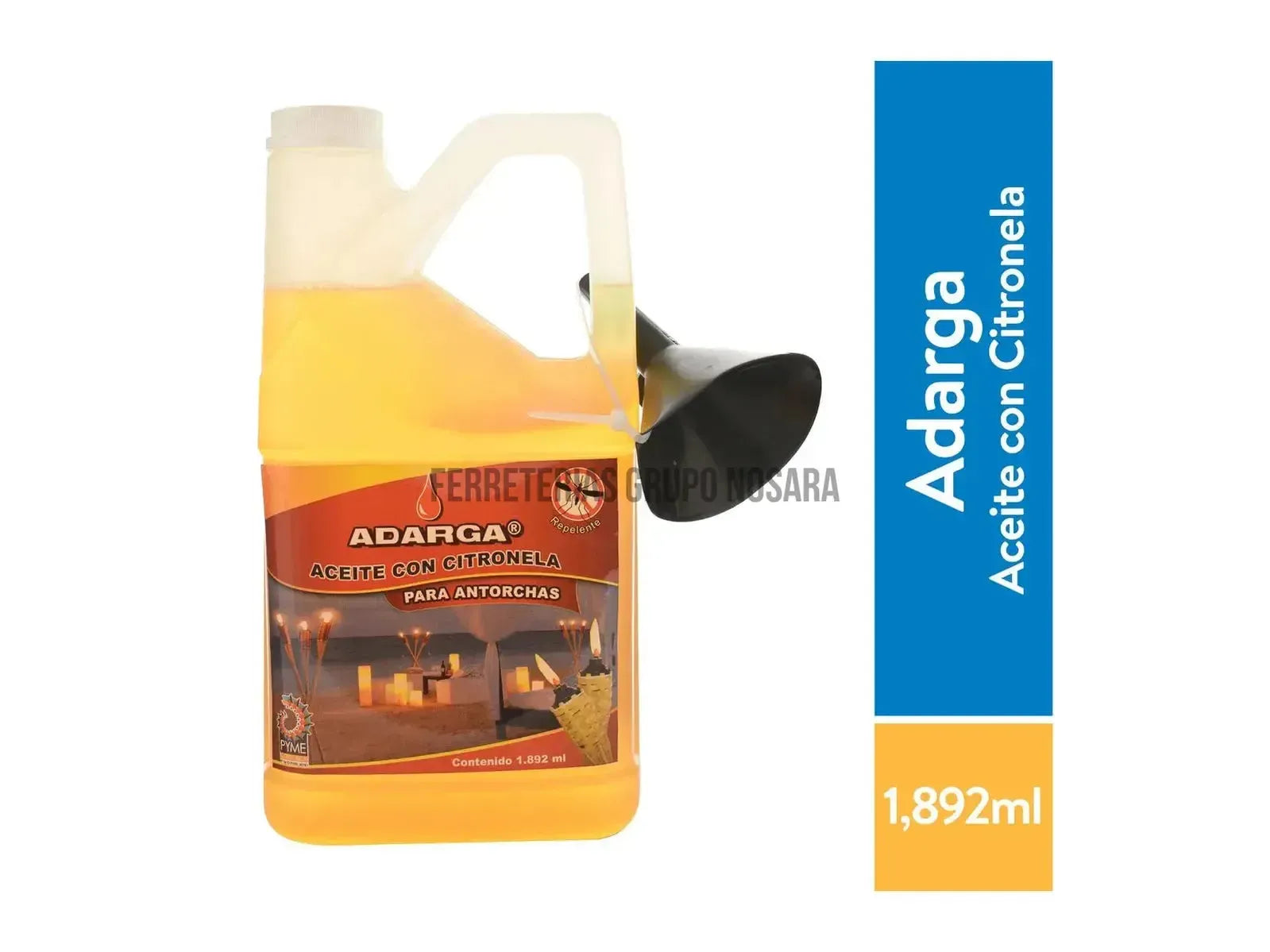ACEITE ADARGA CITRONELA 1/2GLN-