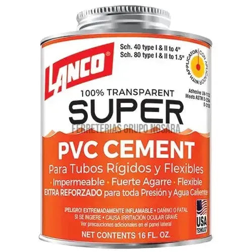 LANCO PEGAMENTO PVC SUPER 1/8 PINTA SM24-