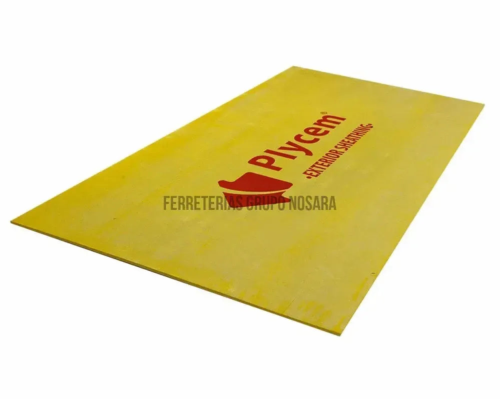 Plycem Lamina Plyrock 1.22 x 2.44 metros (10 mm)-