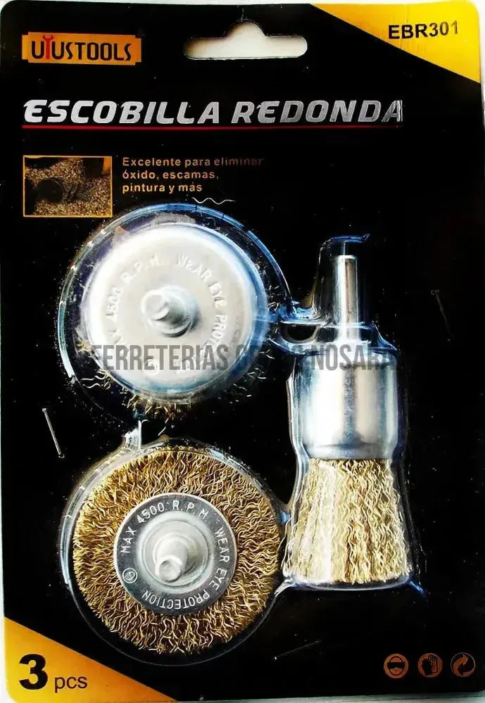 SET 3 GRATAS TALADRO UYUSTOOLS-