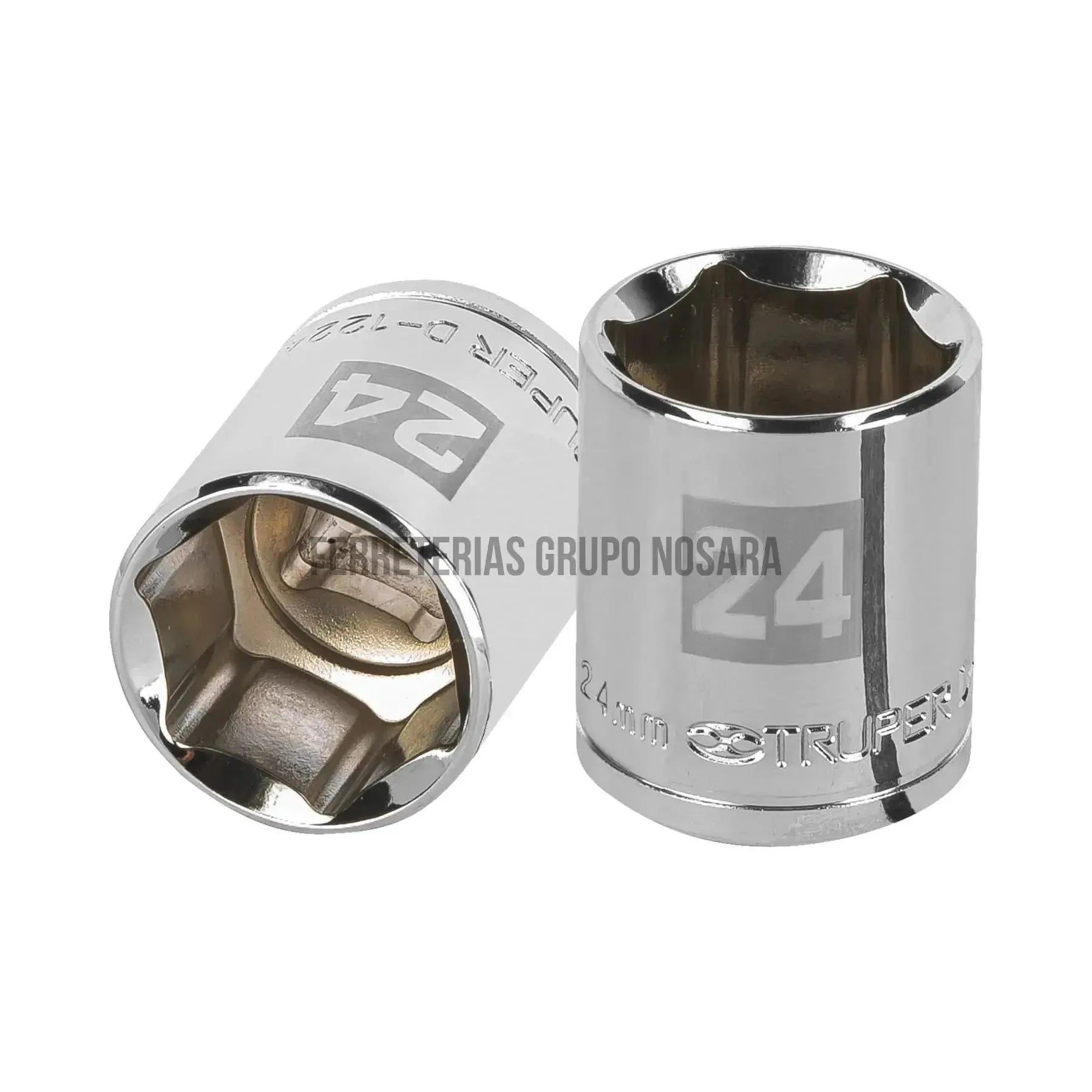 Dado de 24 mm, 6 puntas, cuadro 1/2", Truper / 13274-