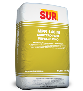 Mortero para repello fino MPR140 M 40 kg Sur 39140000K40 (blanco)