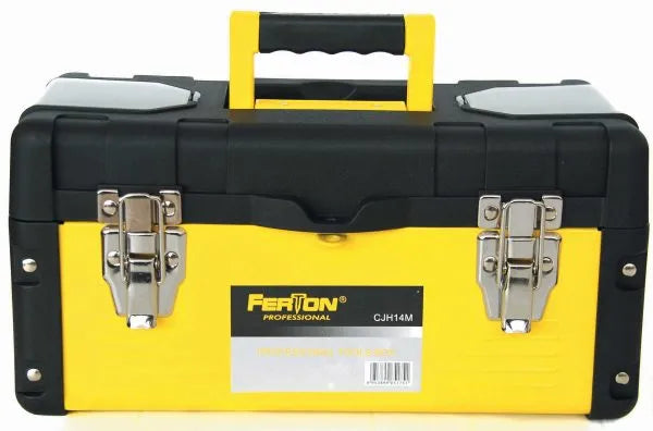 UYUSTOOLS CAJA HERRAMIENTAS PLASTICA METALICA 14″ FERTON (F) / CJH14M