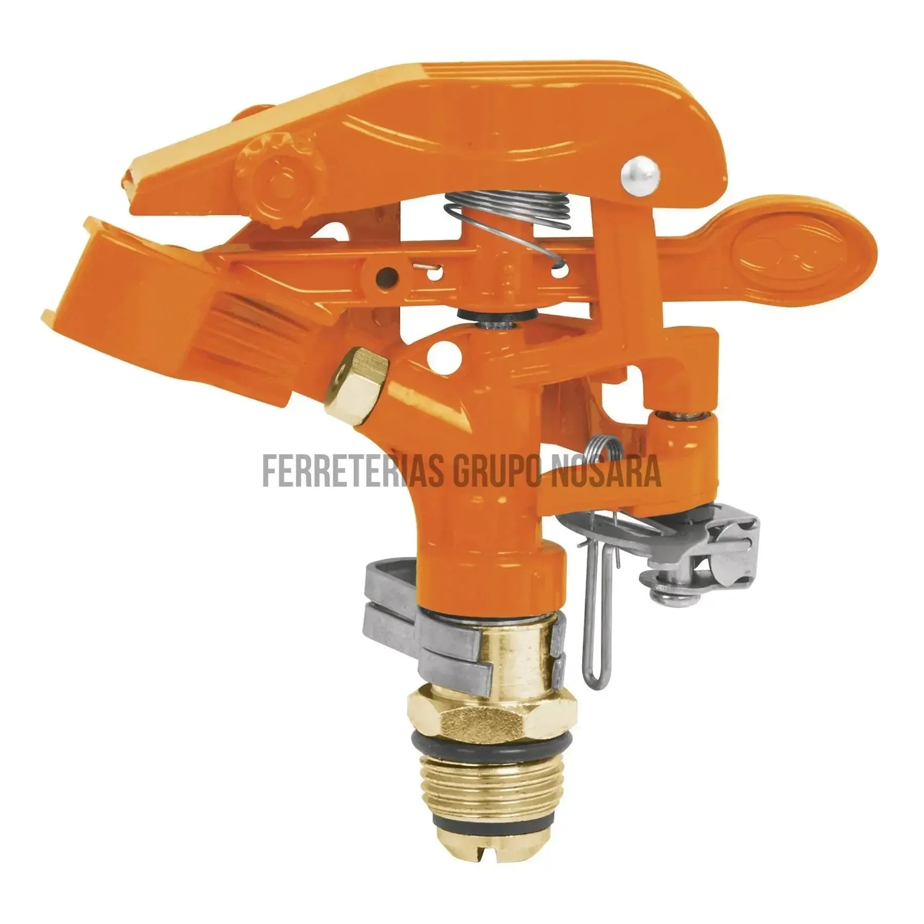 Aspersor metálico, cabeza sola, Truper / 10315-