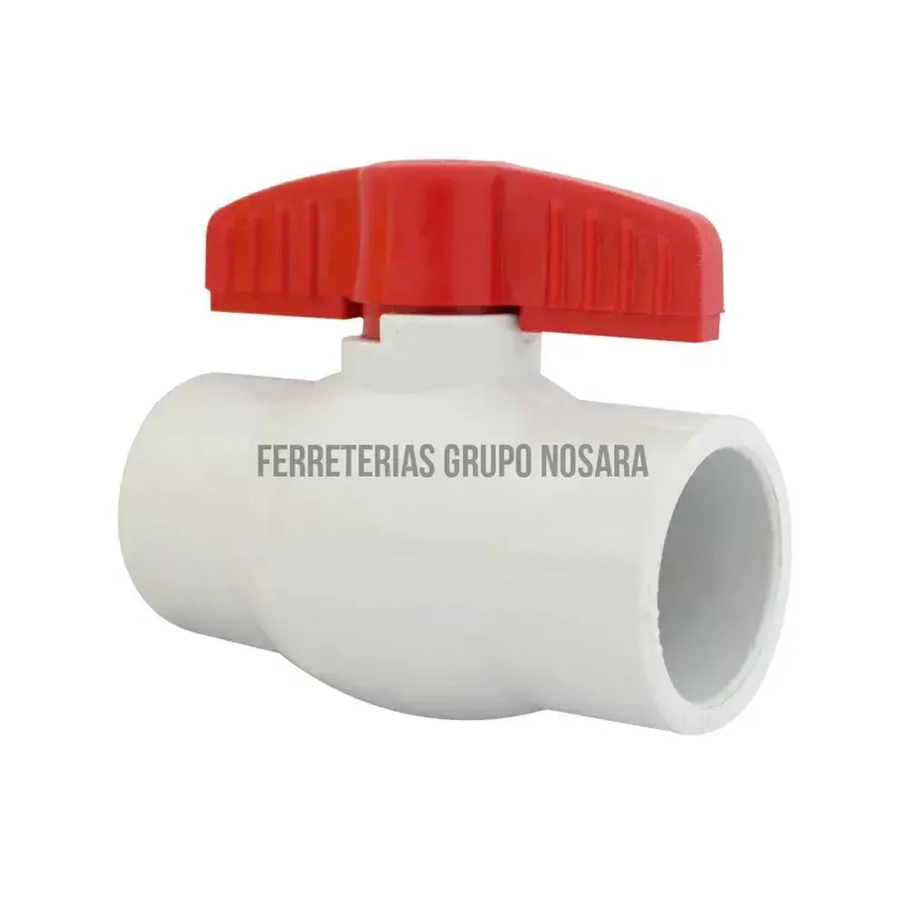 PVC LLAVE PASO BOLA LISA 31MM 1-1/4" DUR-