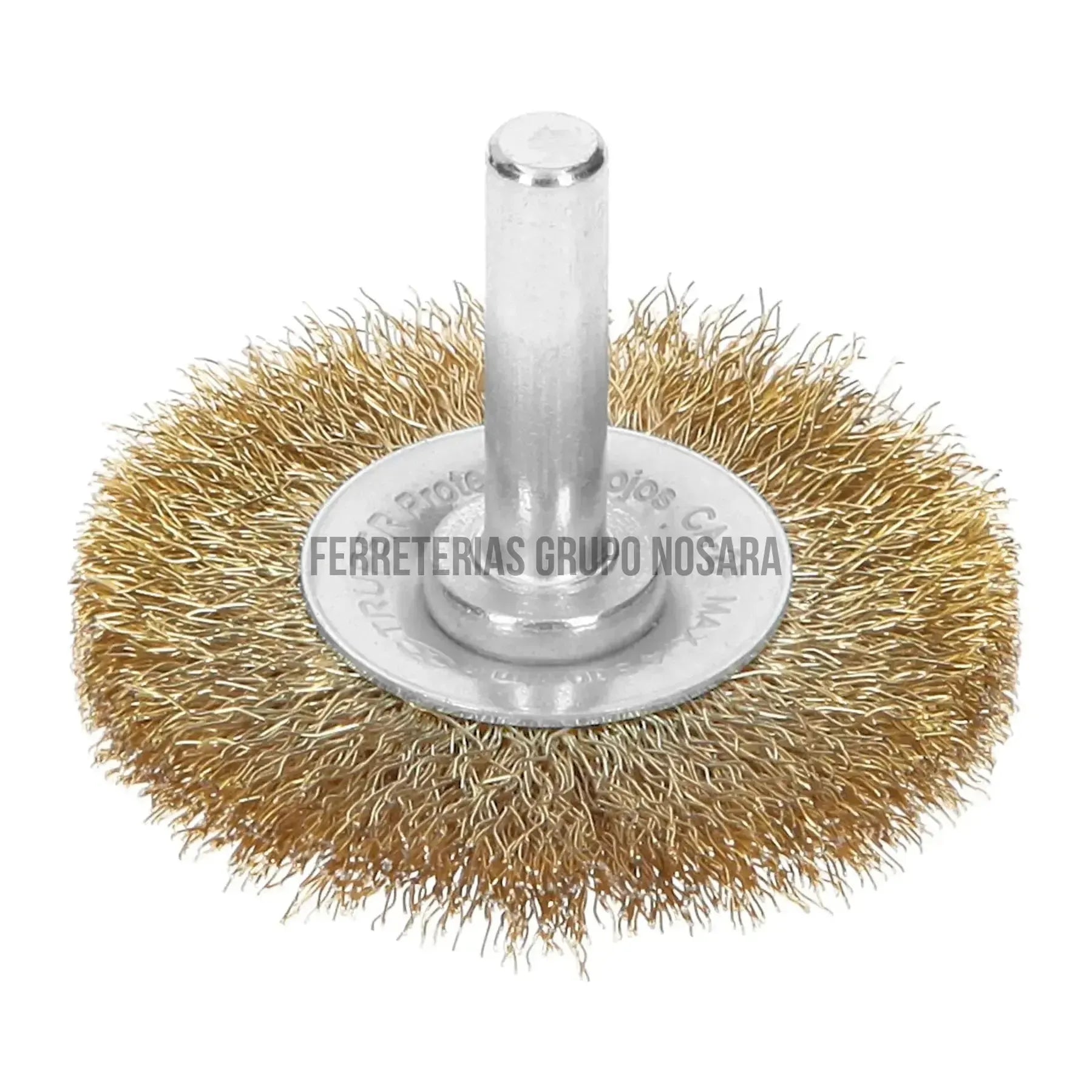 Carda circular 2" alambre fino para taladro, Truper / 11574-