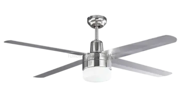 Ventilador de Techo Westinghouse 72831 INDUSTRIAL CON LUZ Steel 56" / 142 cm.-