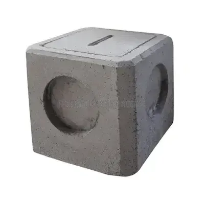 CAJA DE REGISTRO CONCRETO CUADRADA 33x33-