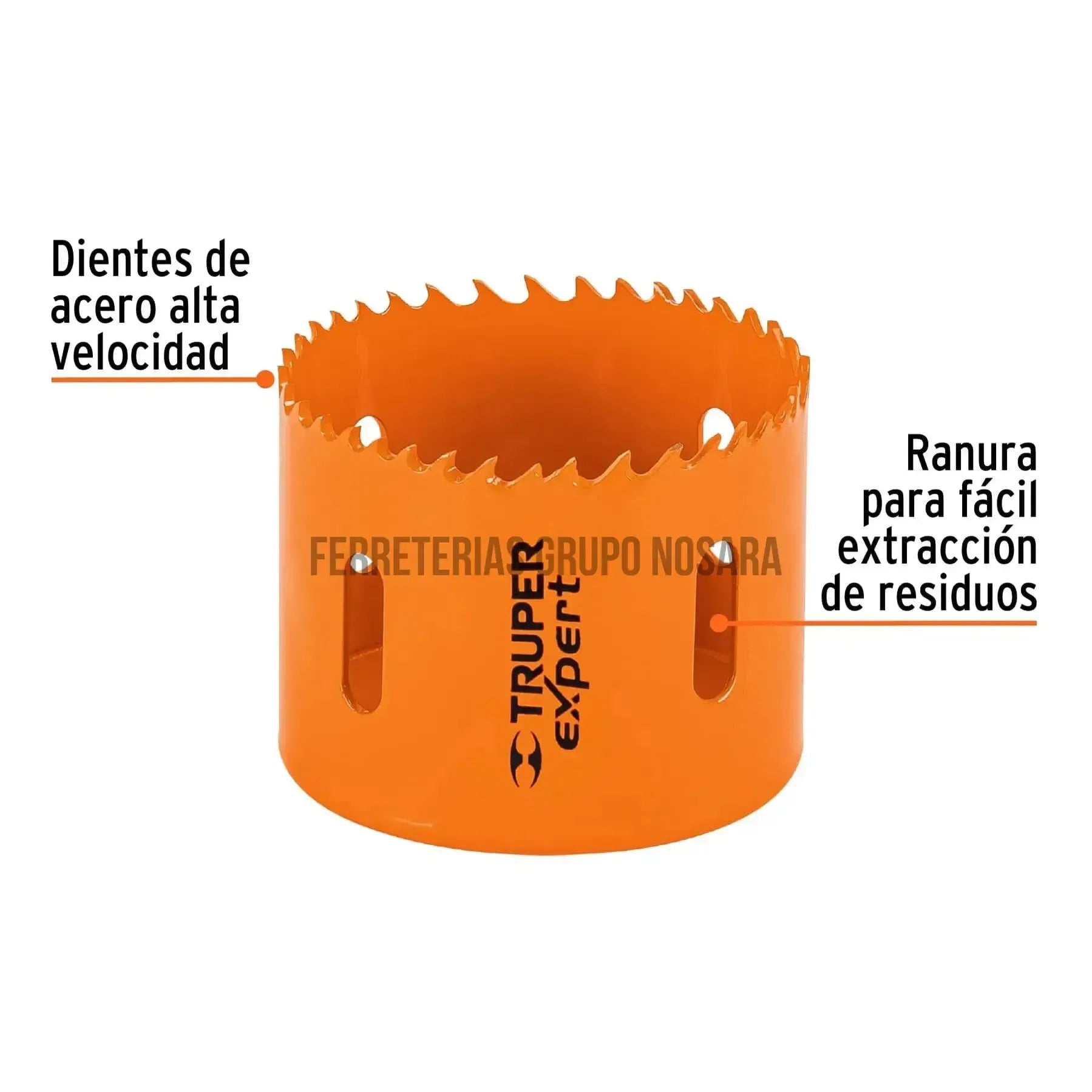 Broca sierra bimetálica 2-1/2 TRUPER / 18119-