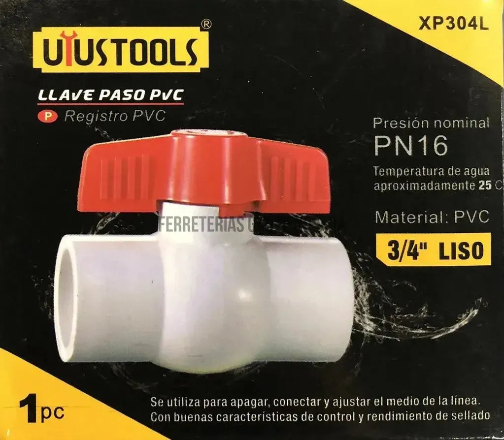 LLAVE DE PASO 3/4" UYUSTOOLS-