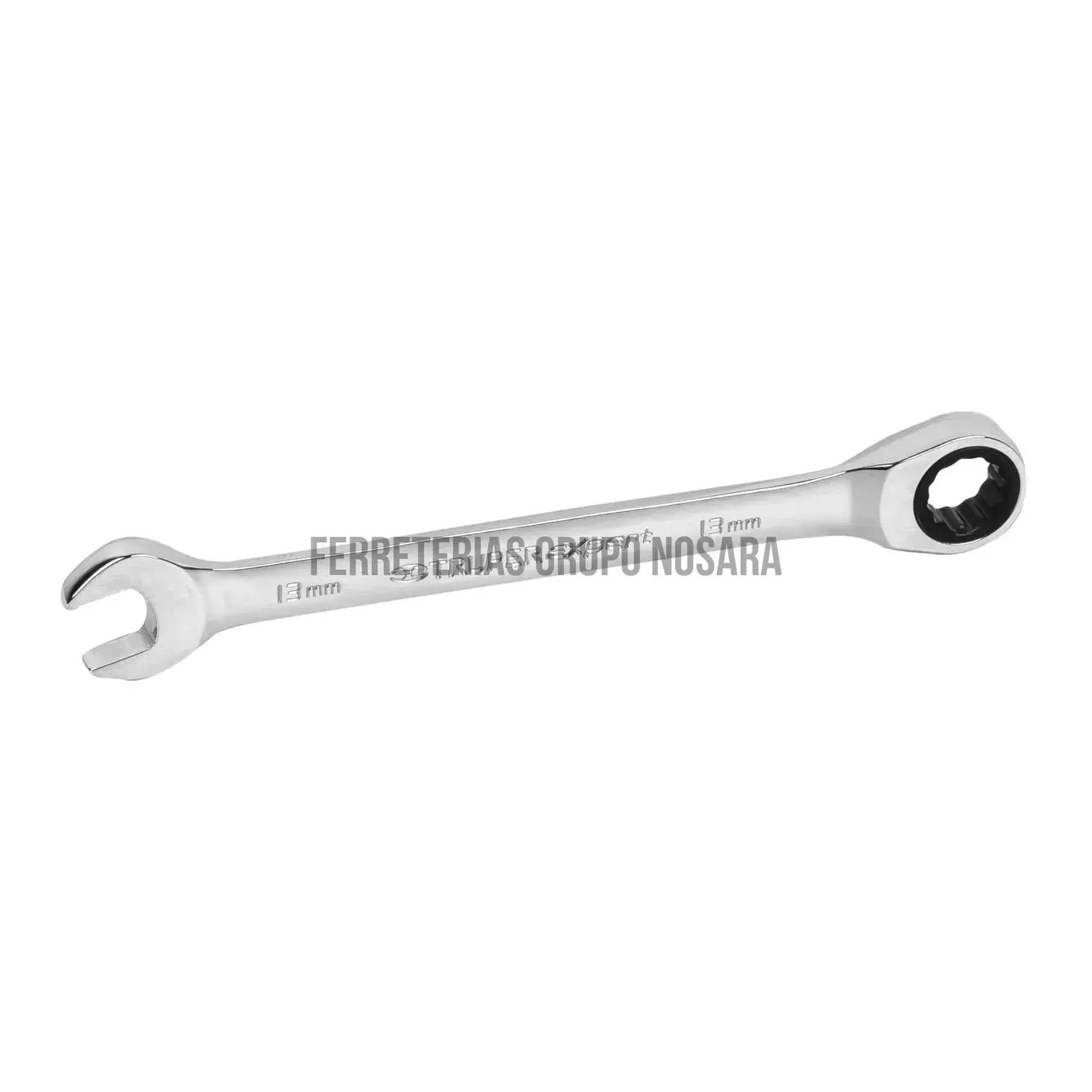 Llave combinada con matraca 13 mm x 174 mm largo, Expert / 15745-