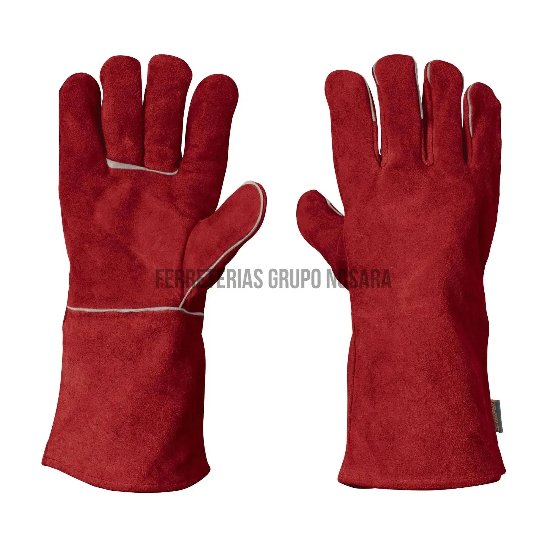 Guantes rojos para soldador, Truper / 19458-