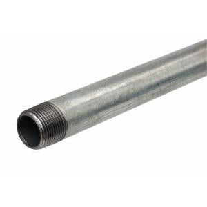Tubo de cañería hierro galvanizado con rosca 4" 100MM X 6 MTS