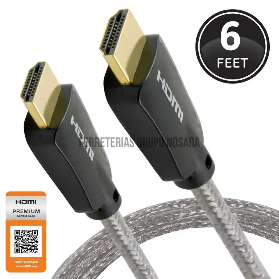 CABLE HDMI 06FT ULTRA PRO BLK 33522 GE-