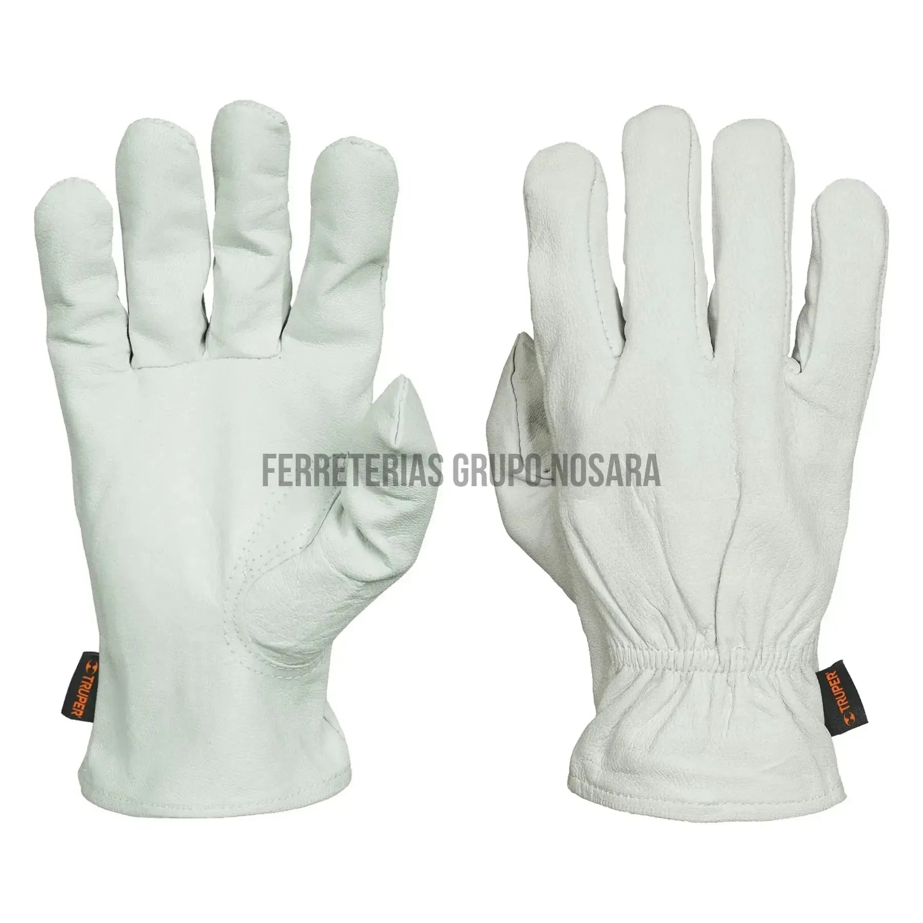 Guantes de piel de cabra, tipo operador, Truper / 14286-