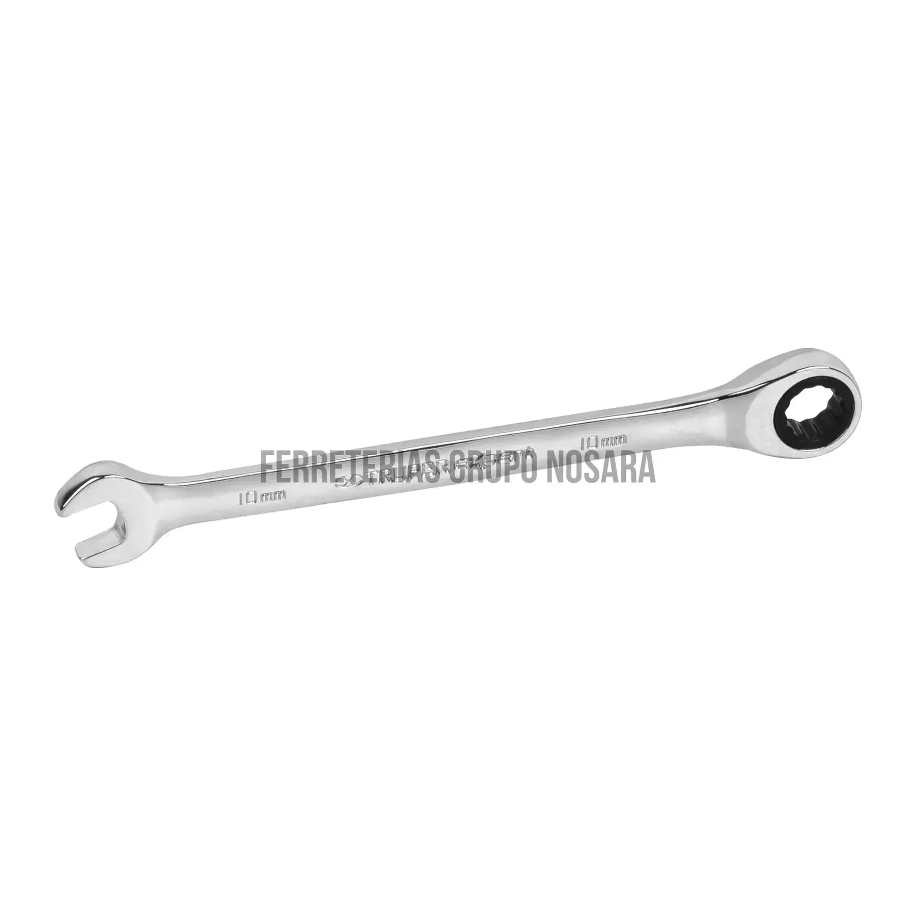 Llave combinada con matraca 10 mm x 154 mm largo, Expert / 15743-