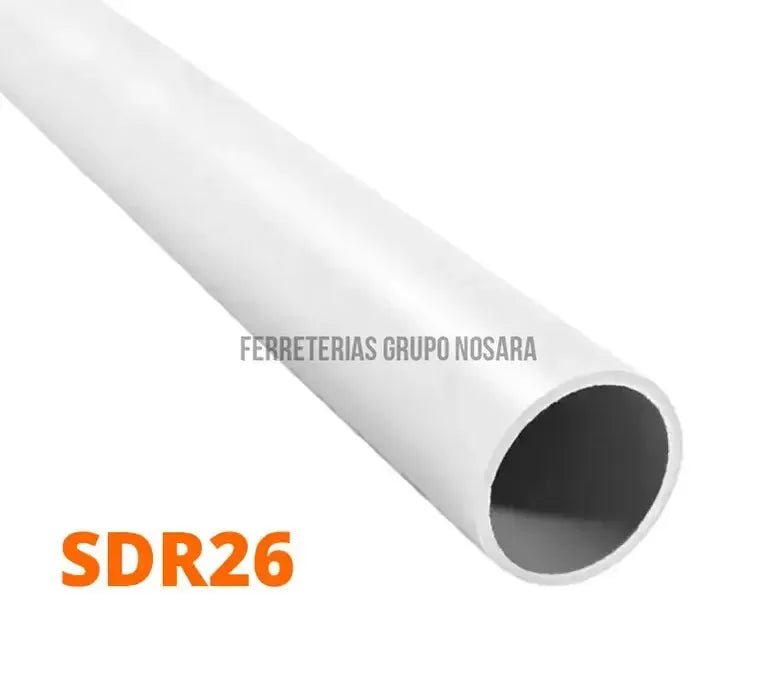PVC TUBO PRESON SDR26 100MM 4" C/EMPAQ-