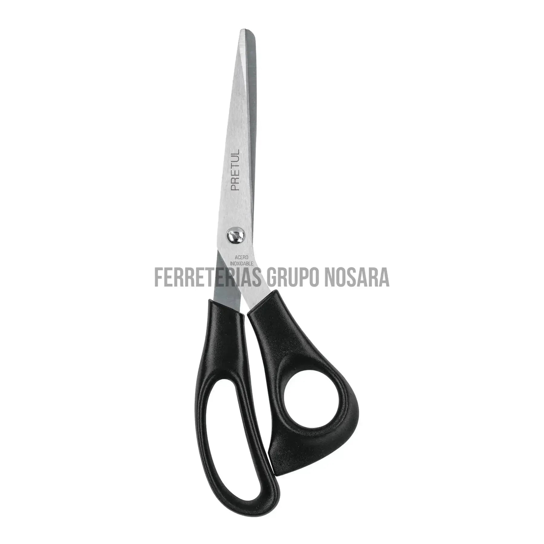 Tijera 8" de acero inoxidable para casa y oficina, Pretul / 23185-