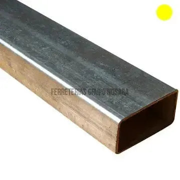 TUBO GALV RECT 1X2X1.35MM-