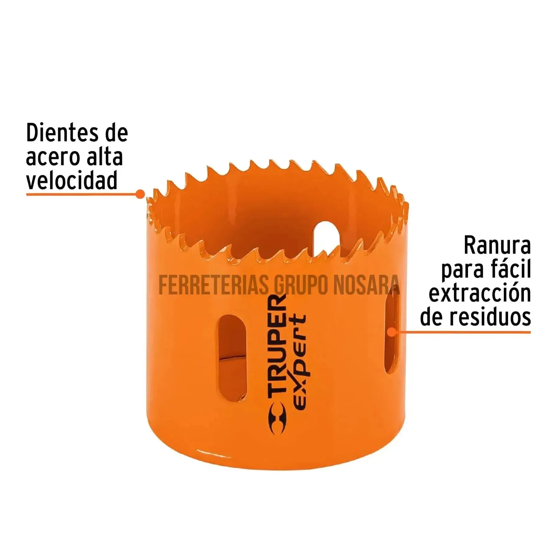 Broca sierra bimetálica 2-1/4 TRUPER / 18099-