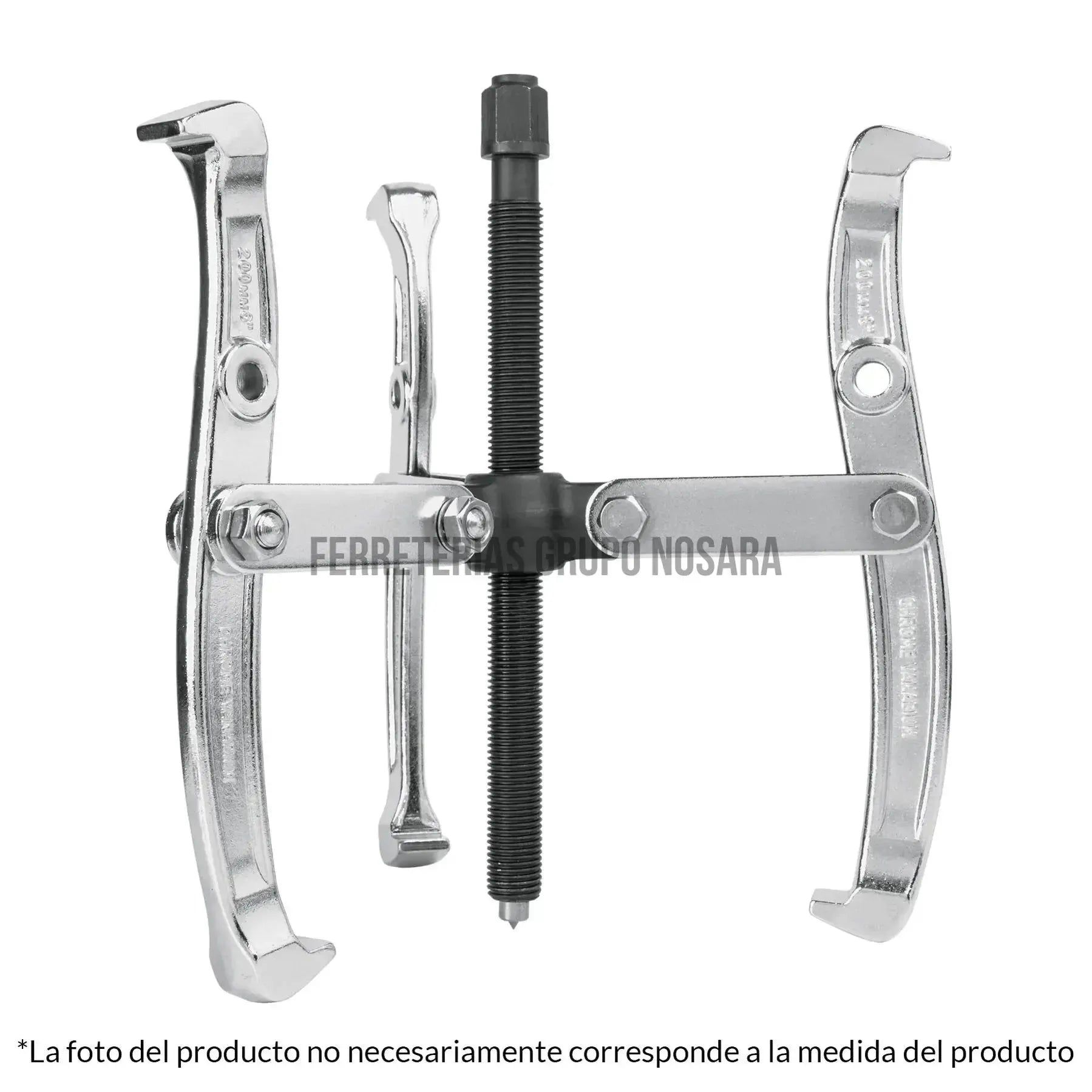 Extractor de poleas, 3 quijadas, 6', Truper / 14506-