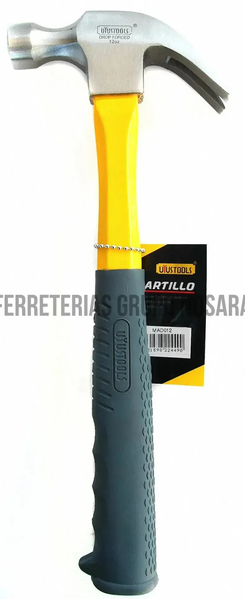 MARTILLO FIBRA DELUXE 12OZ-