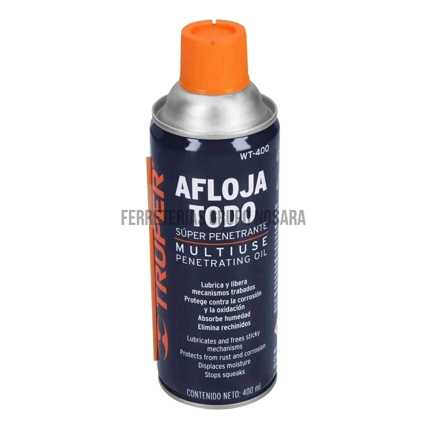 Aceite multiusos en aerosol, 400ml (14oz), Truper WT-400 / 13471-