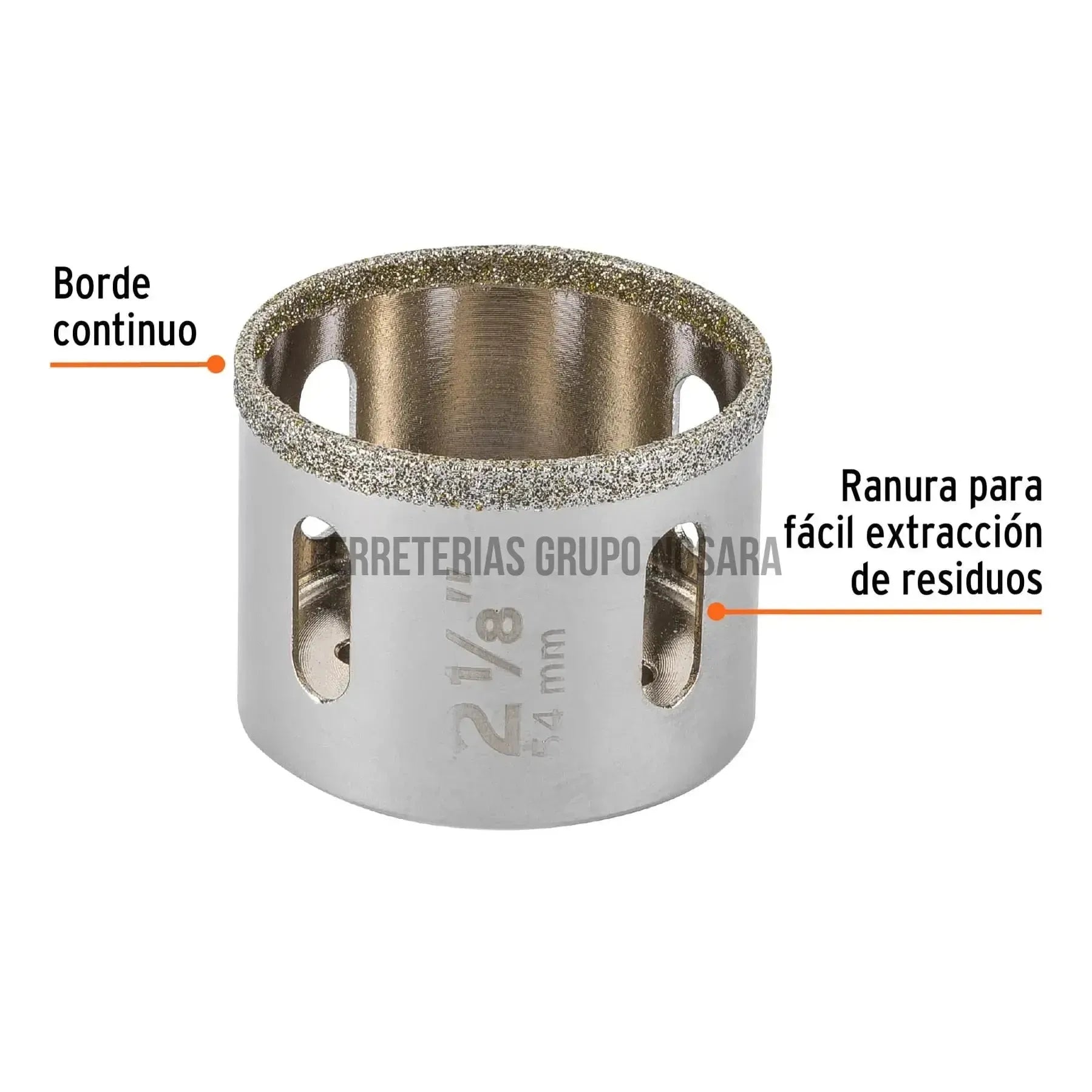 Brocasierra diamante 2-1/8 TRUPER / 17133-