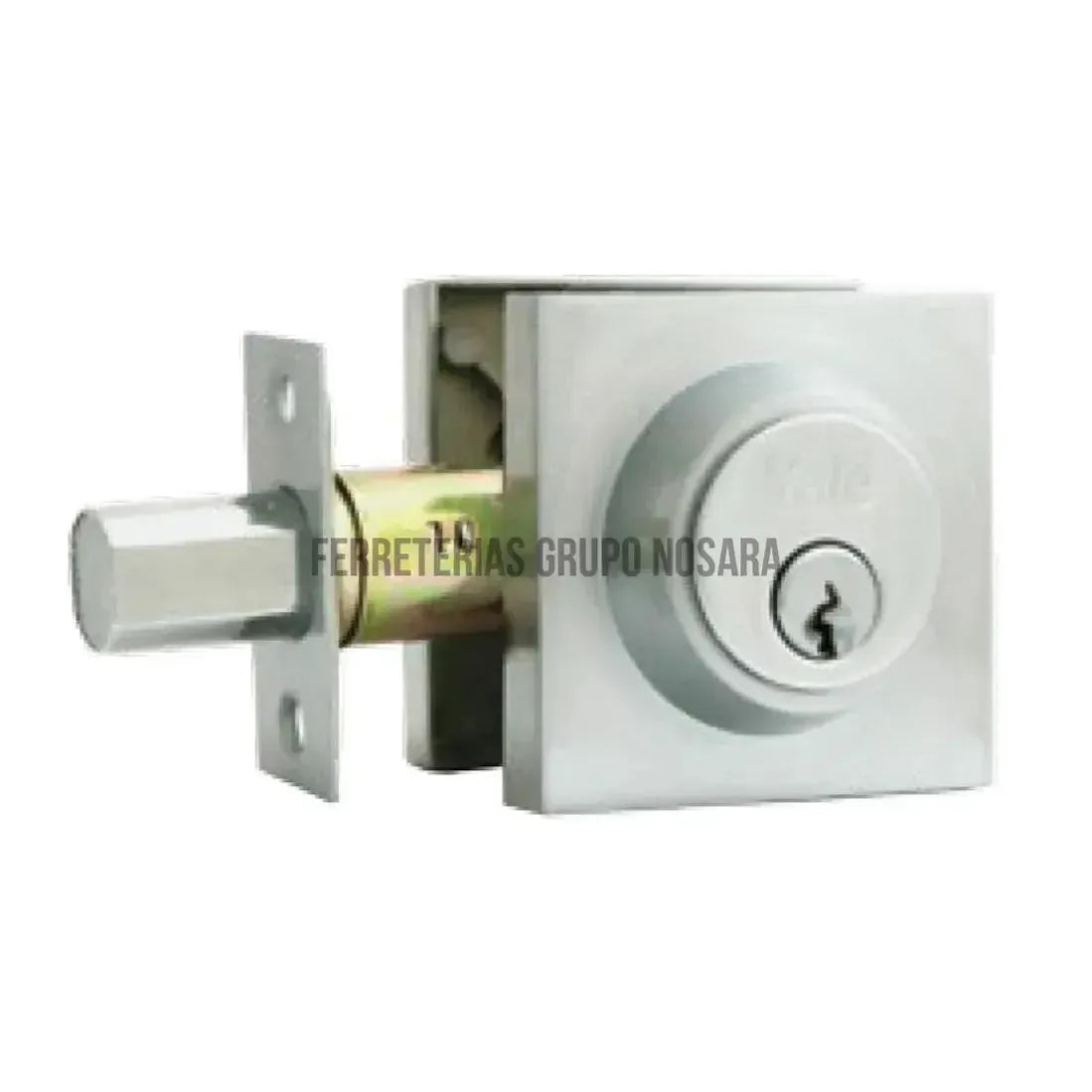 YALE CERROJO VIENA LLAVE LLAVE SATIN / US26D (10914) 07407-