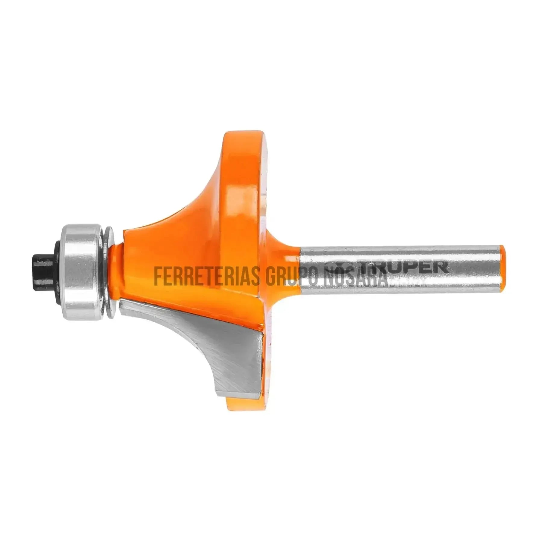 Broca para router, redondeado, 1-1/2" con balero, Truper / 11471-