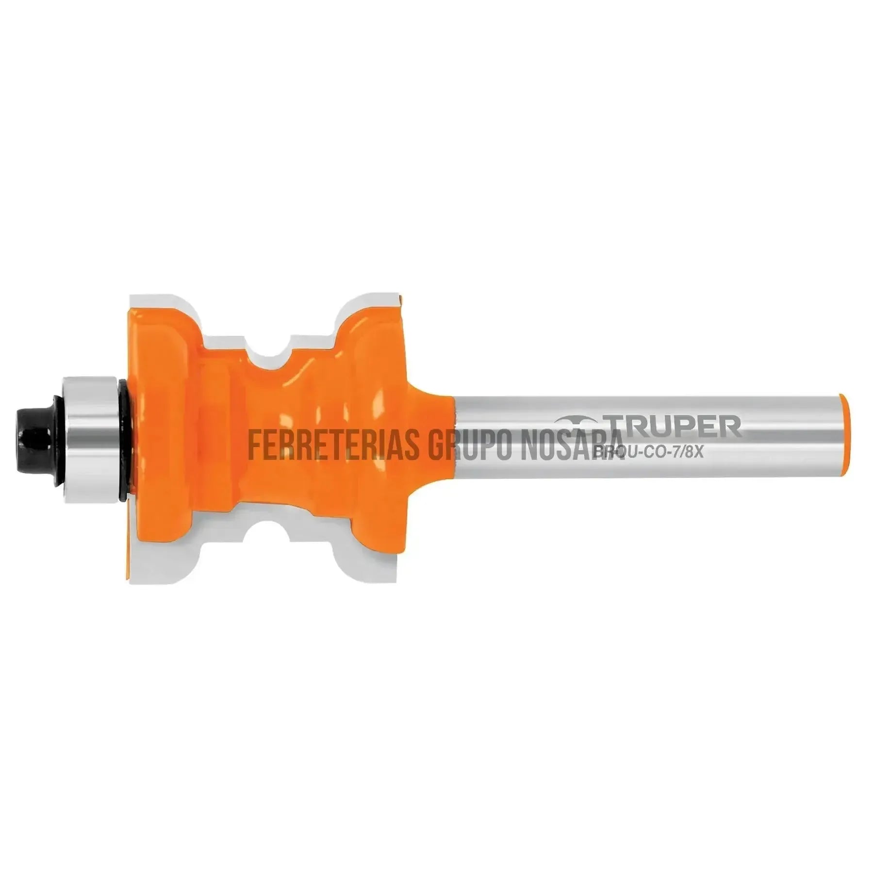 Broca para router, collarin, 7/8" con balero, Truper / 10677-