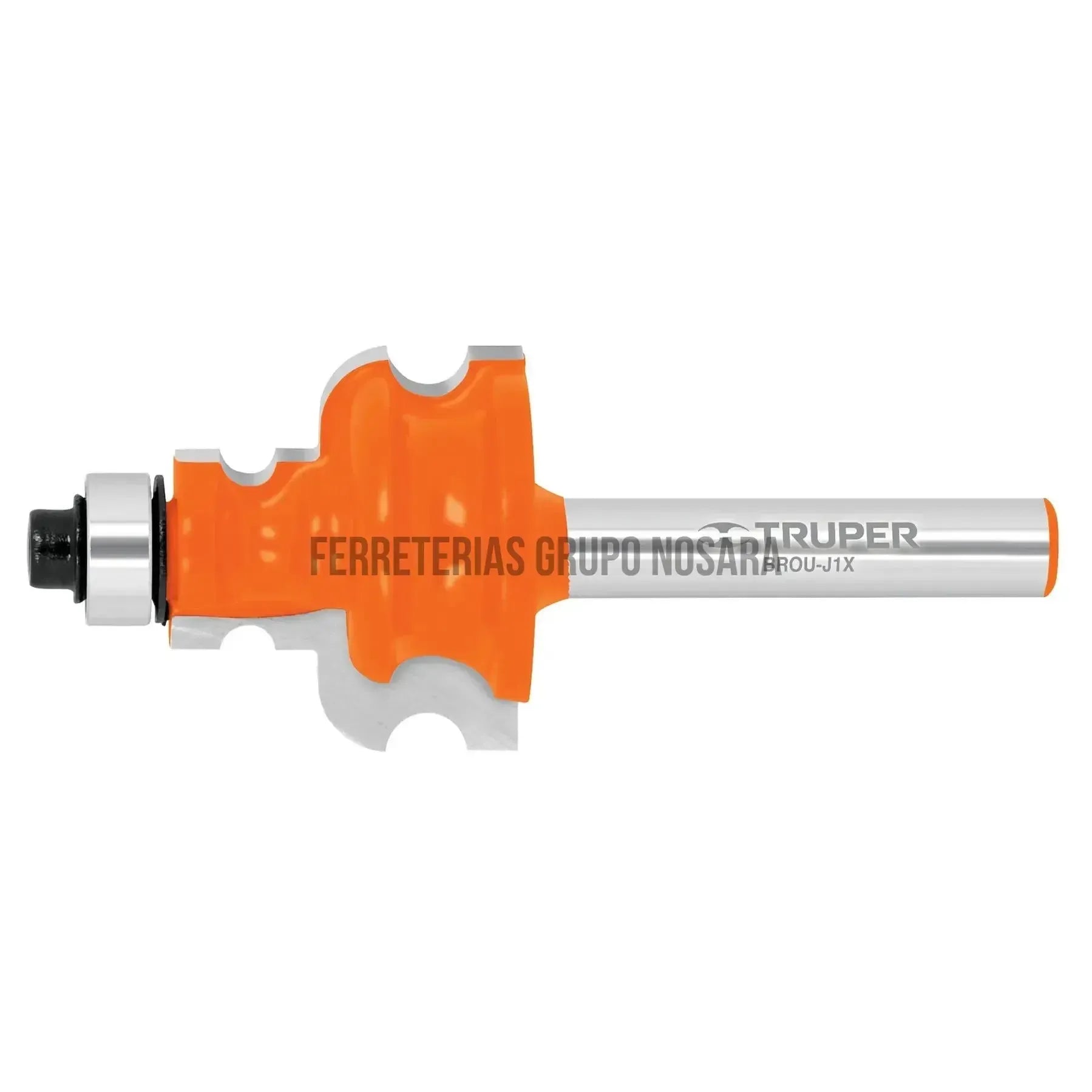 Broca router, jovel, 1", con balero, Truper / 10674-