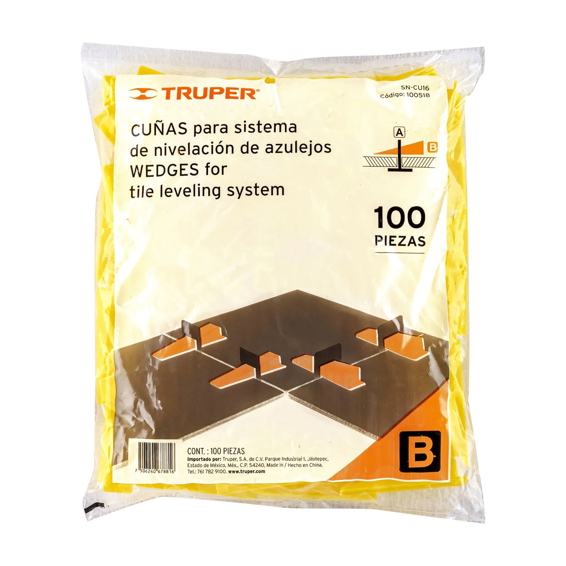 TRUPER CUÑA NIVELADORA DE PISO / 100518