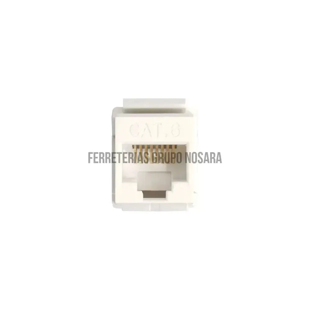 Conector jack para computo RJ45 blanco Eagle / 66104-W-