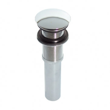 Desague para lavatorio 32 x 175 mm (1-1/4" x 7") push sin rebalse cromo Coflex PH-220