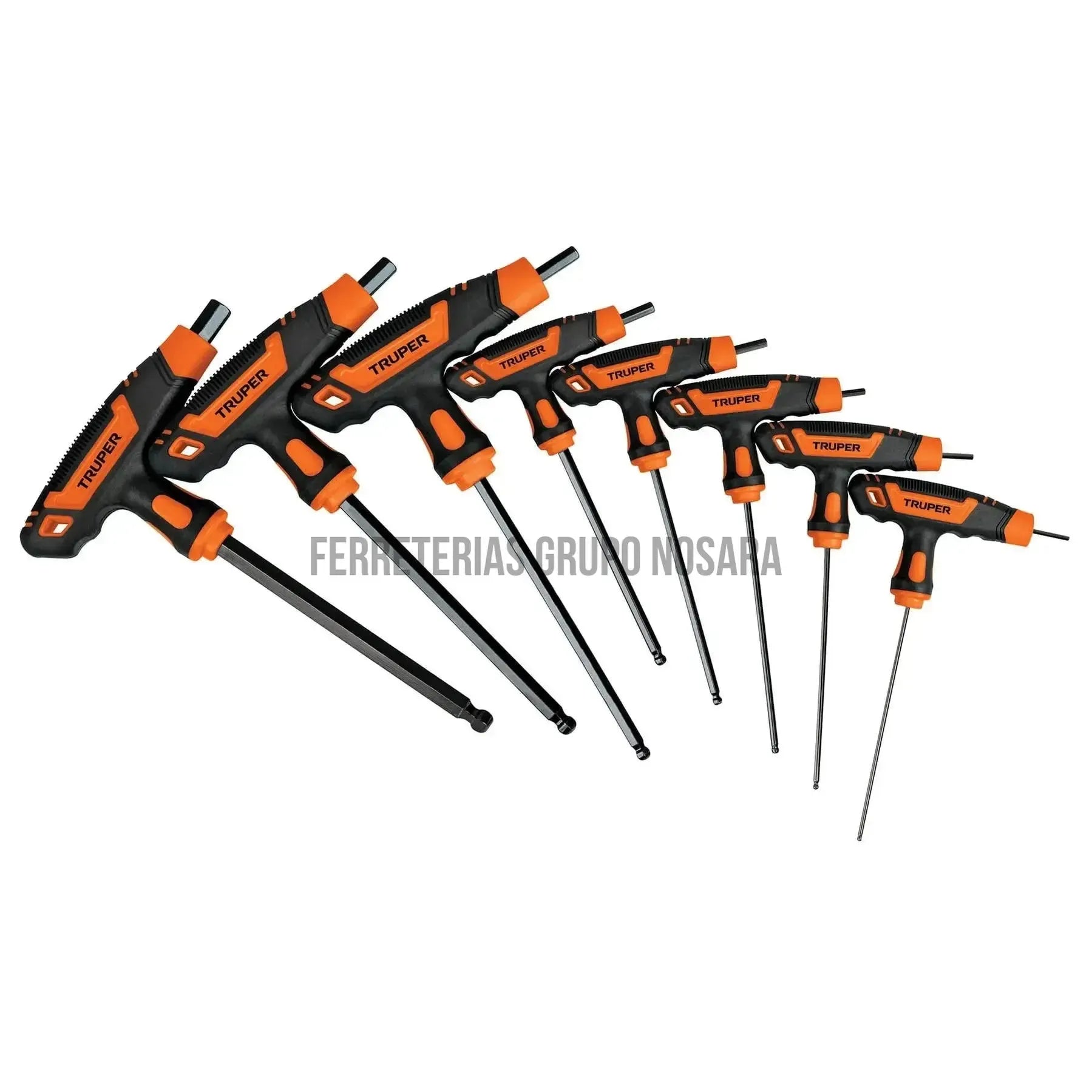 TRUPER JGO LLAVE ALLEN LARGA 8TPX 100934-