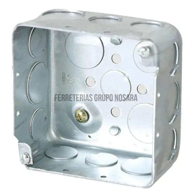 CAJA EMT CUADRADA 1/2 X 3/4 UL-