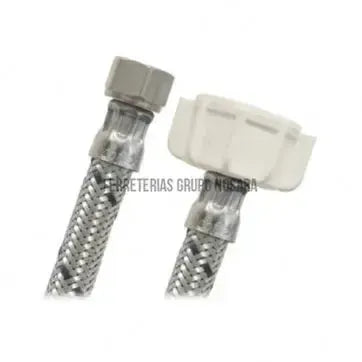 Tubo de abasto acero sanitario 3/8" comp x 7/8" AM x 40 cm Coflex / AS-B40-