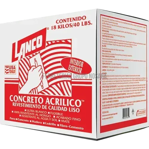 LANCO REVEST LISO EXT CAJA RA168-20-