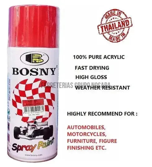 BOSNY SPRAY ROJO SEMAFORO SB-23-