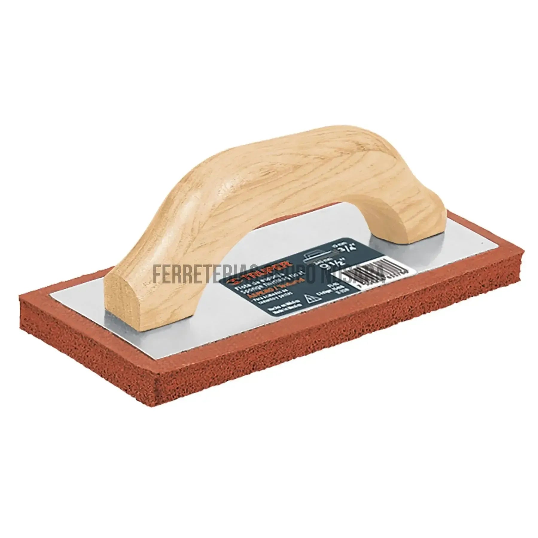 Flota de esponja 9-1/2" espesor 3/4", acabado áspero, Truper / 15418-